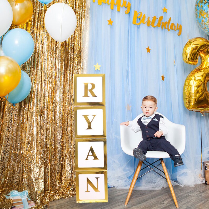 boite a ballons lettre