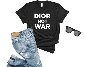 dior not war hoodie