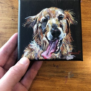 Miniature Custom Pet Portraits