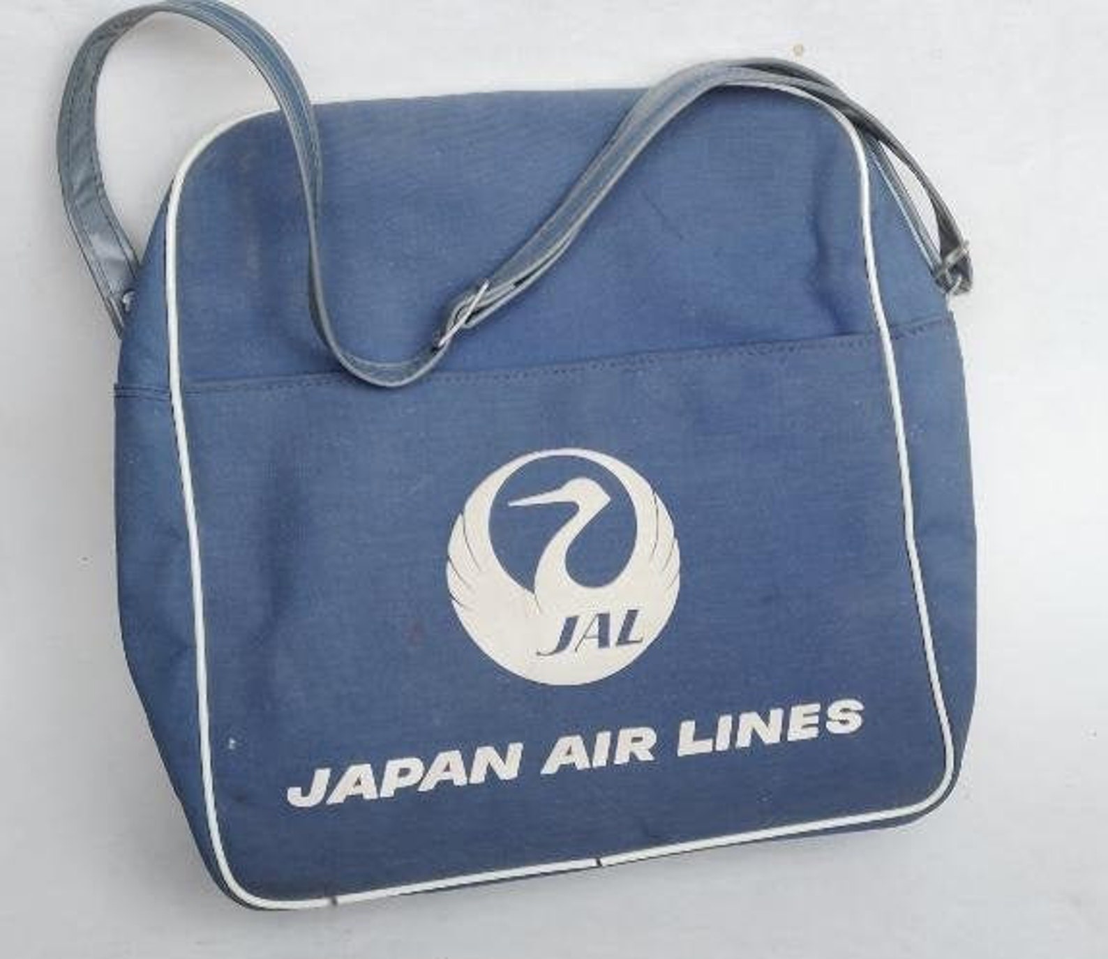 Vintage 1960s Japan Airlines Travel Bag Luggage Backpack Tote | Etsy
