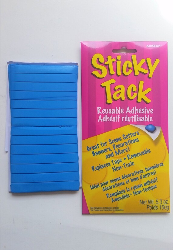 5.3 oz. Sticky Tack Resuable Removable Adhesive Attaches Etsy