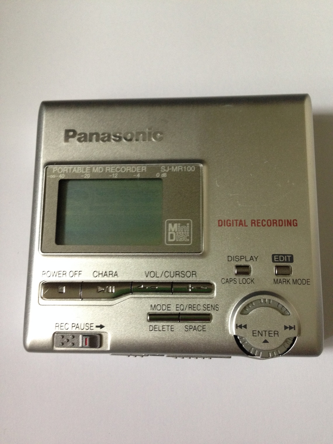 Panasonic SJMR100 Minidisc Player Etsy