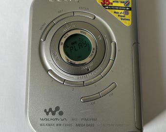 Sony Cassette Radio Walkman WM-FX495