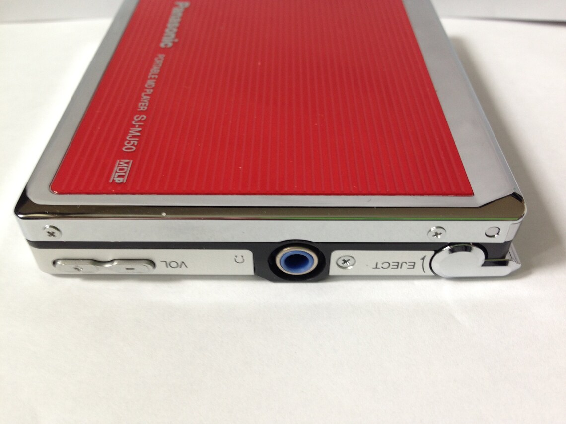 Panasonic SJMJ50 MDLP Minidisc Player Etsy