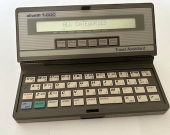 Olivetti T-600 Vintage Electronic Language Translator