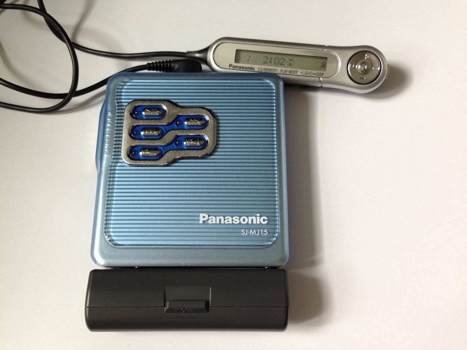 Panasonic SJMJ15 MDLP Minidisc Player Etsy