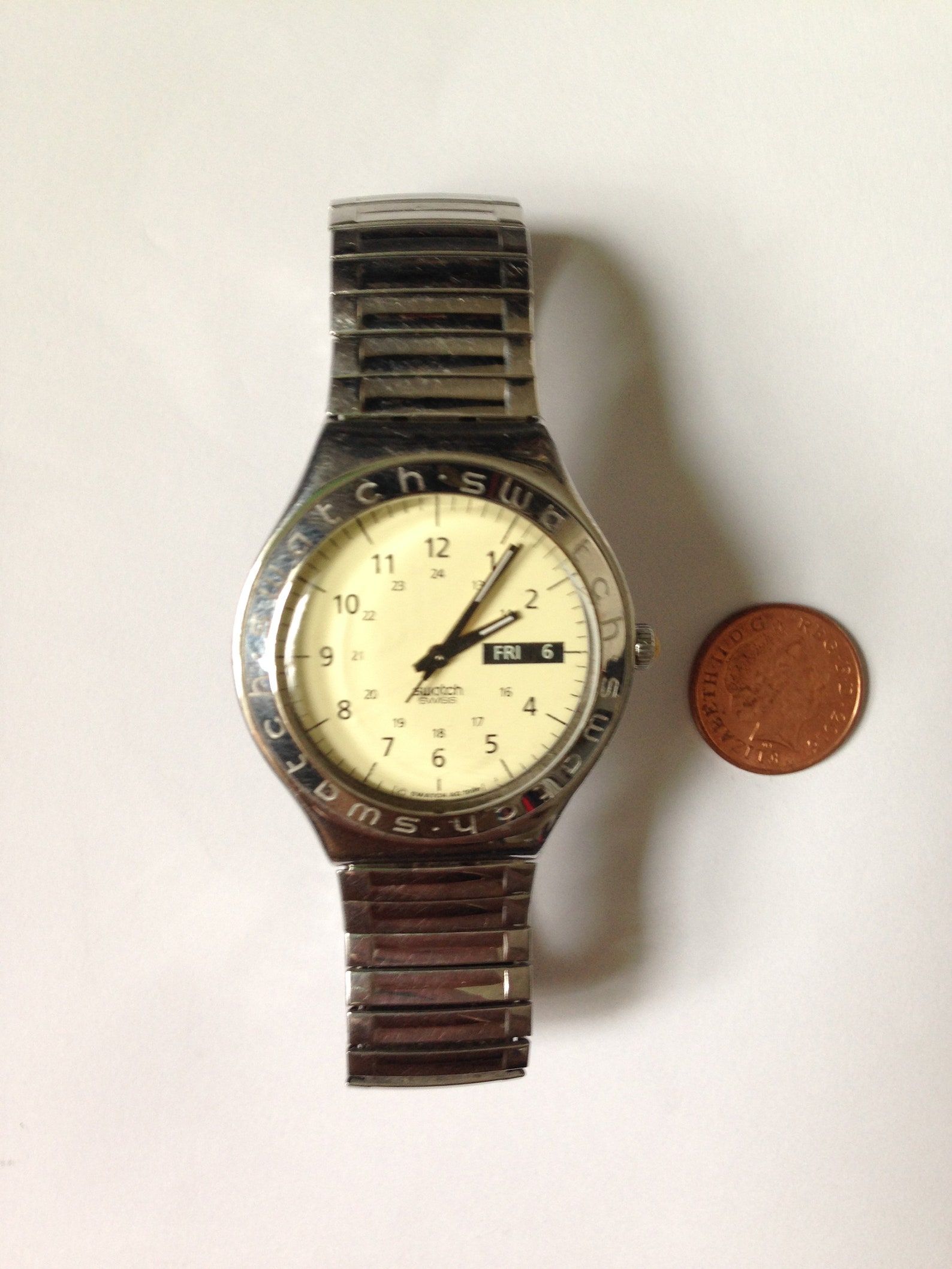 Vintage Swatch Irony Analogue Watch Etsy