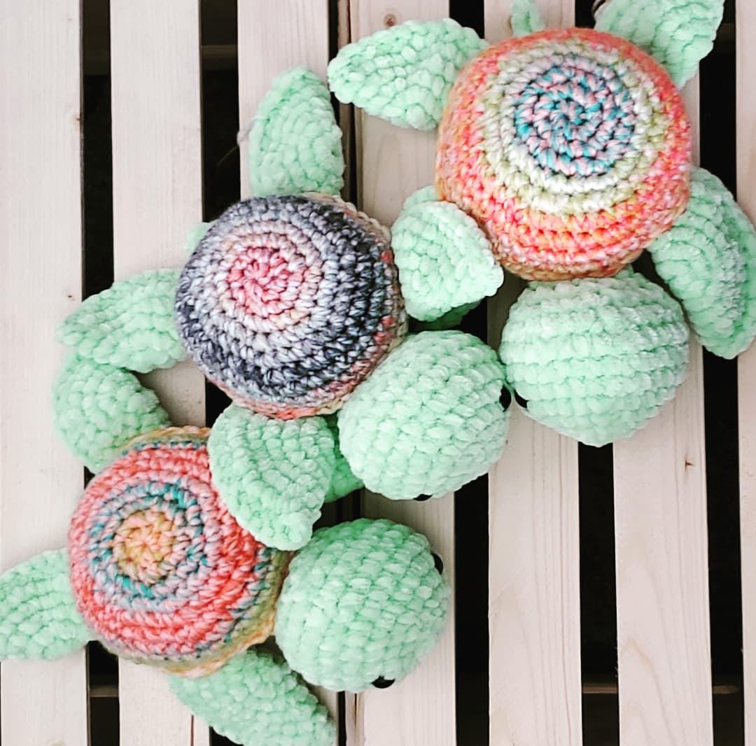 Crochet Pattern: No Sew Sea Turtle Amigurumi - Etsy