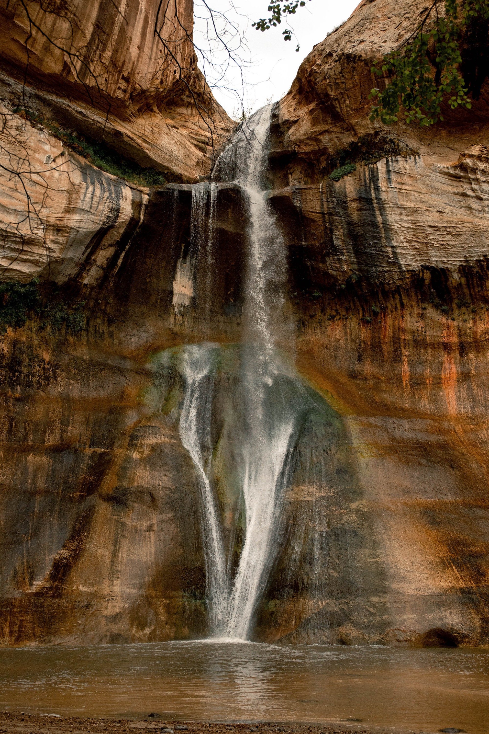 Waterfall Grand Staircase Hiking Trails Grand Staircase Escalante - Main Image