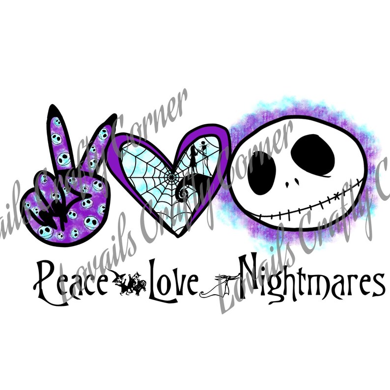 Download Peace Love and Nightmare Before Christmas / Jack ...