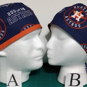 HOUSTON ASTROS OP-Peeling Haube, Krankenschwester Hut, OP-Kappe, Scrub Hut