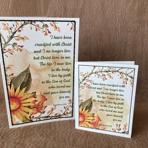 GALATI 2:20 - 324B - Versetto biblico ispiratore Scheda di appunti digitale pdf