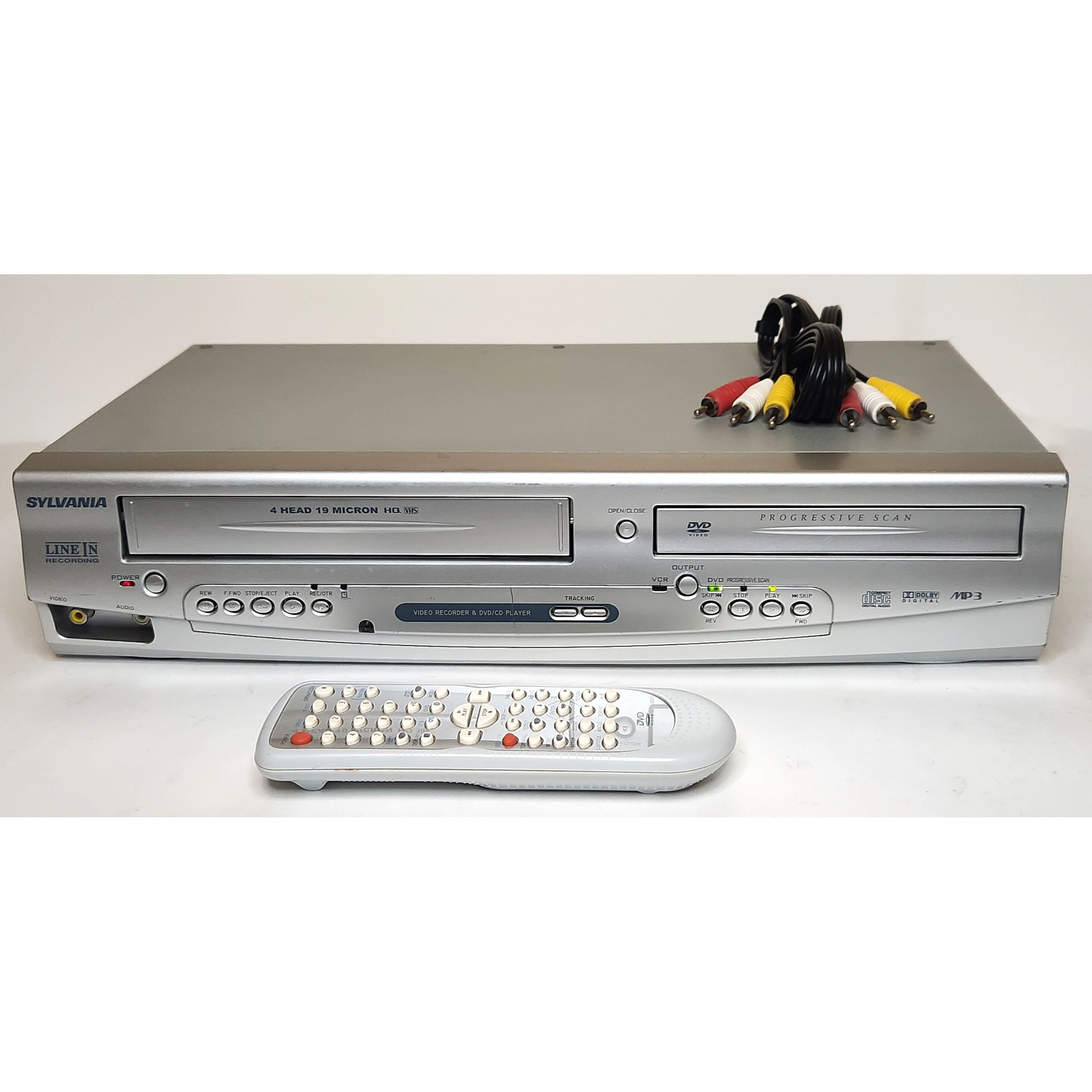 Sylvania VCR/DVD Combo With Remote Control Cable Manual - Etsy 