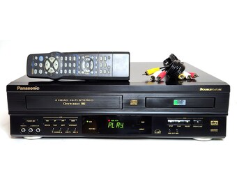 Panasonic Omnivision VHS VCR/DVD Player Combo with Remote Control, pv-D4742  - Tested, Guaranteed