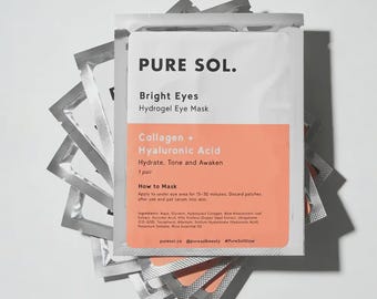 Collagen Hyaluronic Acid Eye Patches| Eye Patches for Dark Circles | Collagen Eye Mask