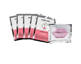 Cherry Blossom Hydrogel Lip Mask - Collagen, Vitamin C Hydrating Lip Mask