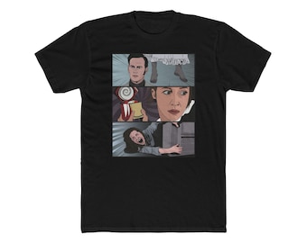 Camiseta unisex de algodón de película de terror, camiseta del universo de El Conjuro, camiseta de Halloween, camiseta de película de miedo, camiseta de fantasmas, camiseta paranormal