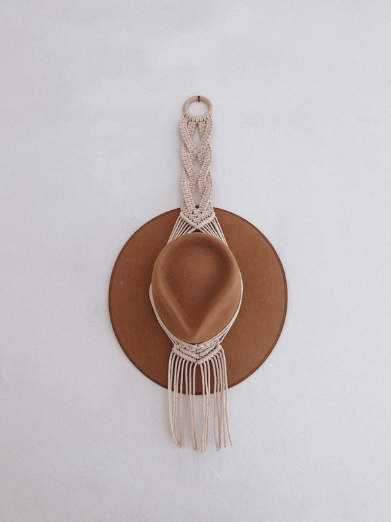 Buy Macrame Hat Hanger Hat Storage Boho Style Online in India 