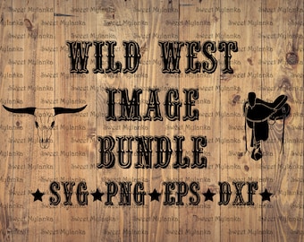 Western Bundle - SVG - PNG - eps - dxf