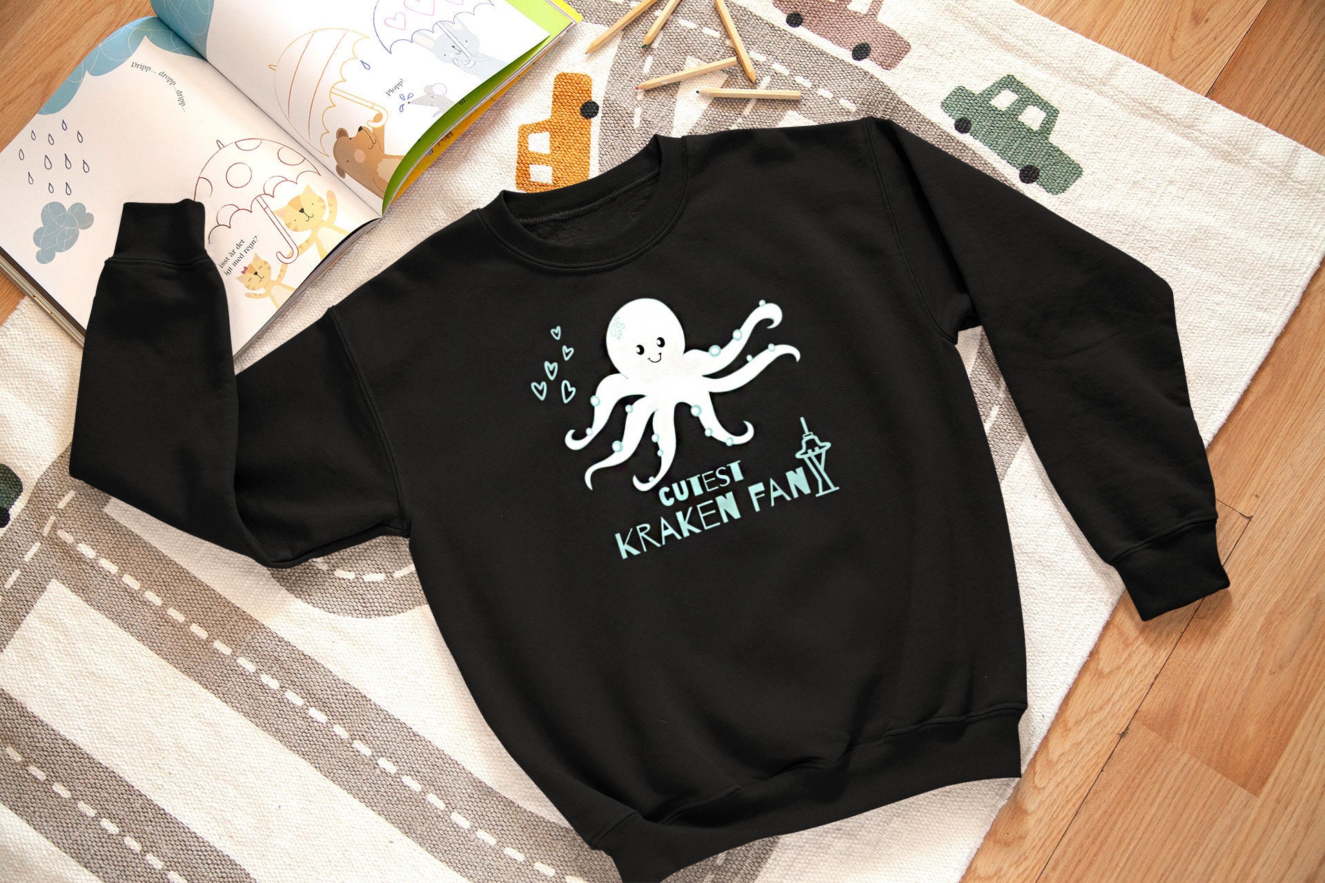 Custom Seattle Kraken Unisex With Retro Concepts NHL Shirt Hoodie 3D -  Bring Your Ideas, Thoughts And Imaginations Into Reality Today