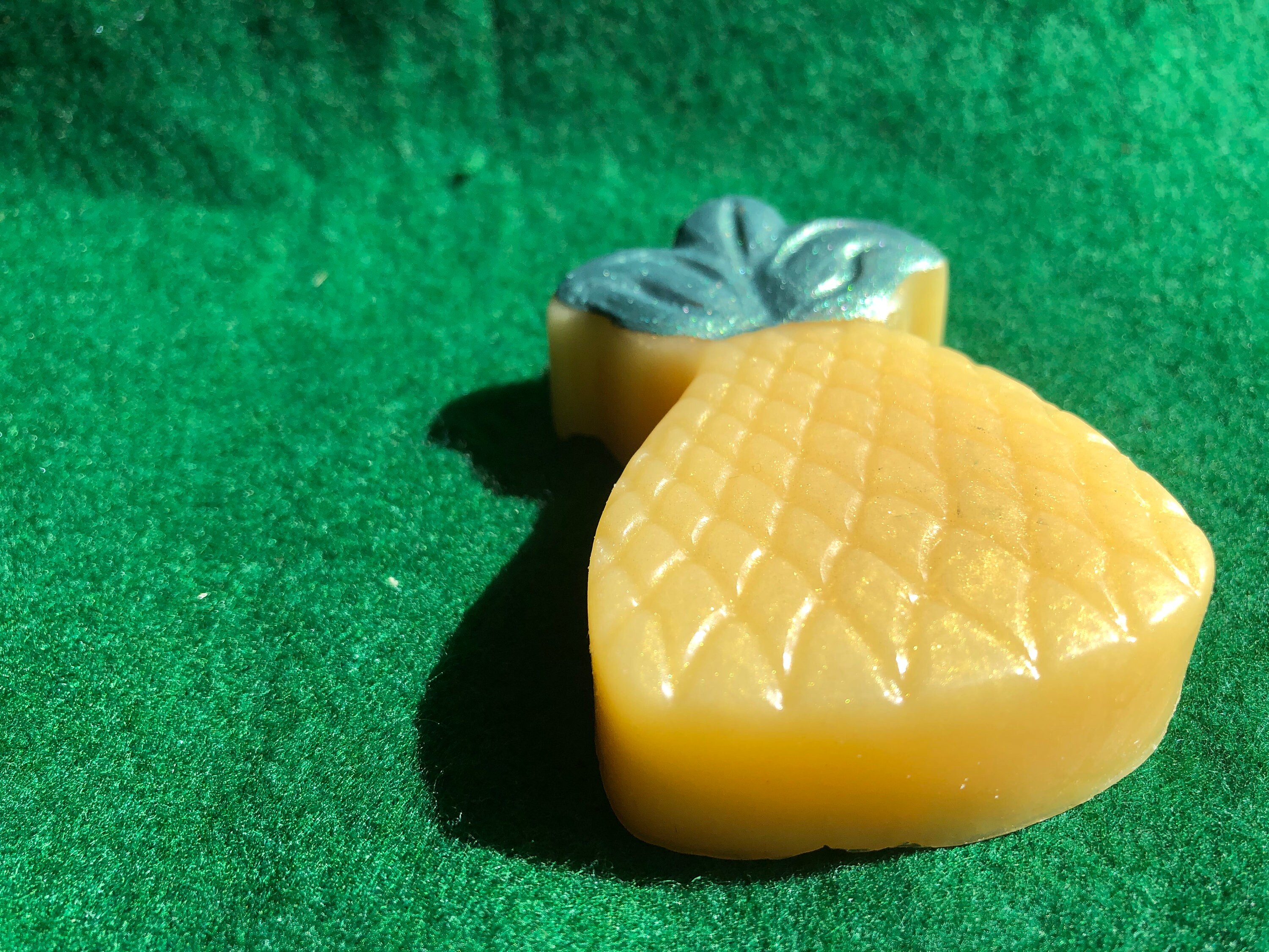 Pineapple Handmade Decorative Soap Bar Yellow With Painted Etsy UK