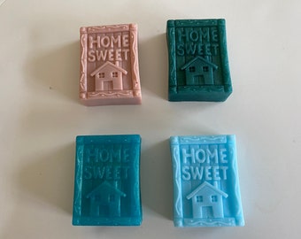 Home Sweet Home Soap, Housewarming Soap, Housewarming Gift, Housewarming Decor, Realtor Gifts, Bathroom Decor, House Soap, Home Decor