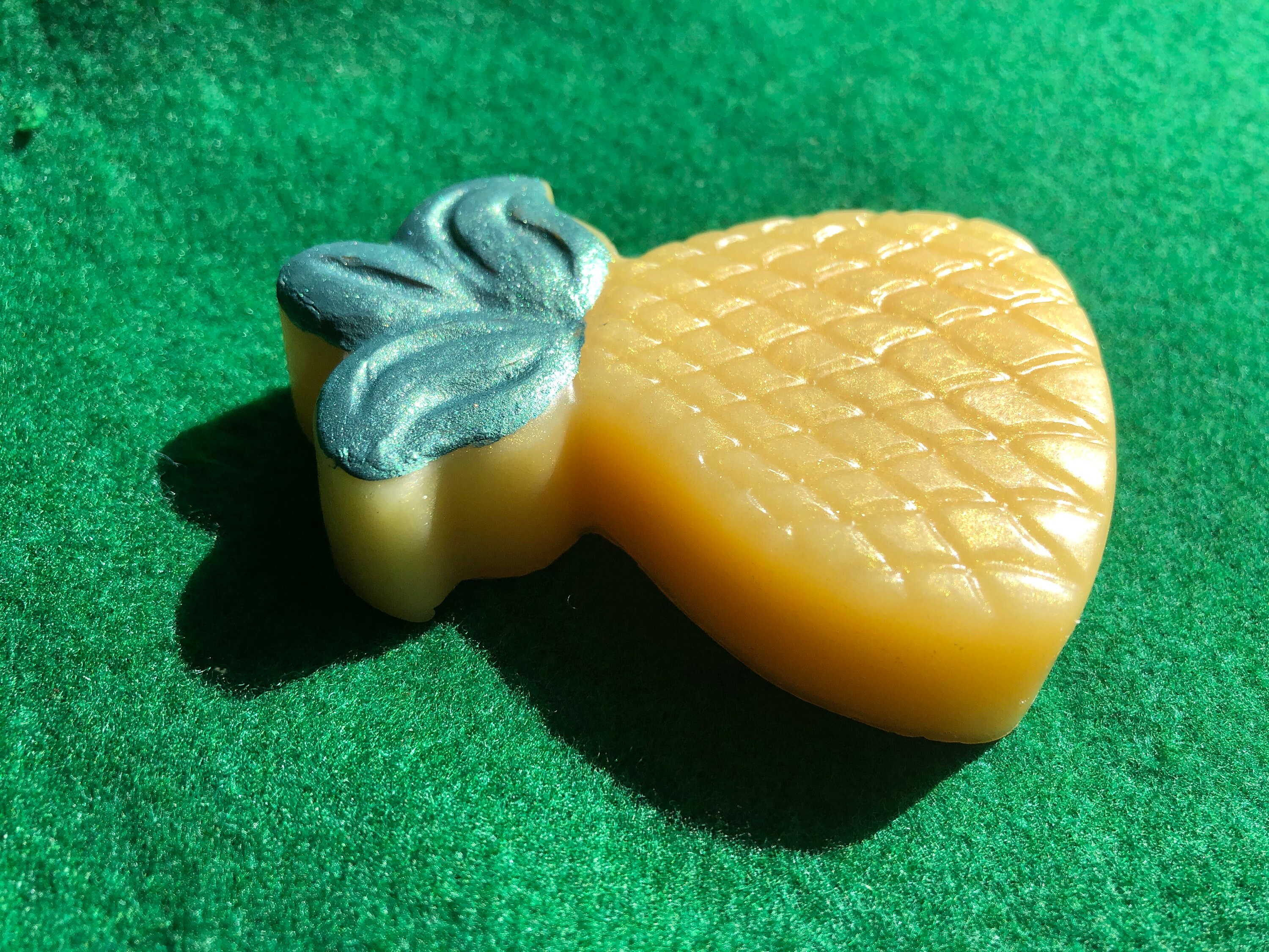 Pineapple Handmade Decorative Soap Bar Yellow With Painted Etsy UK