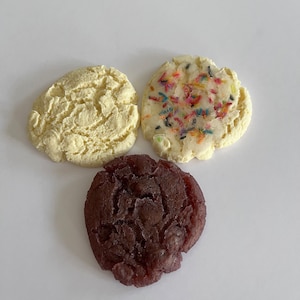 Cookie Soap, Sugar or Chocolate, Sugar cookie soap, chocolate cookie soap, food soap, sprinkle soap, cake soap, Birthday party favor