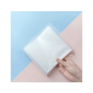 Artworks Storage Album, 60 pockets in size of 13.5x13.5cm, study Matte Cover, 30 clear sleeves