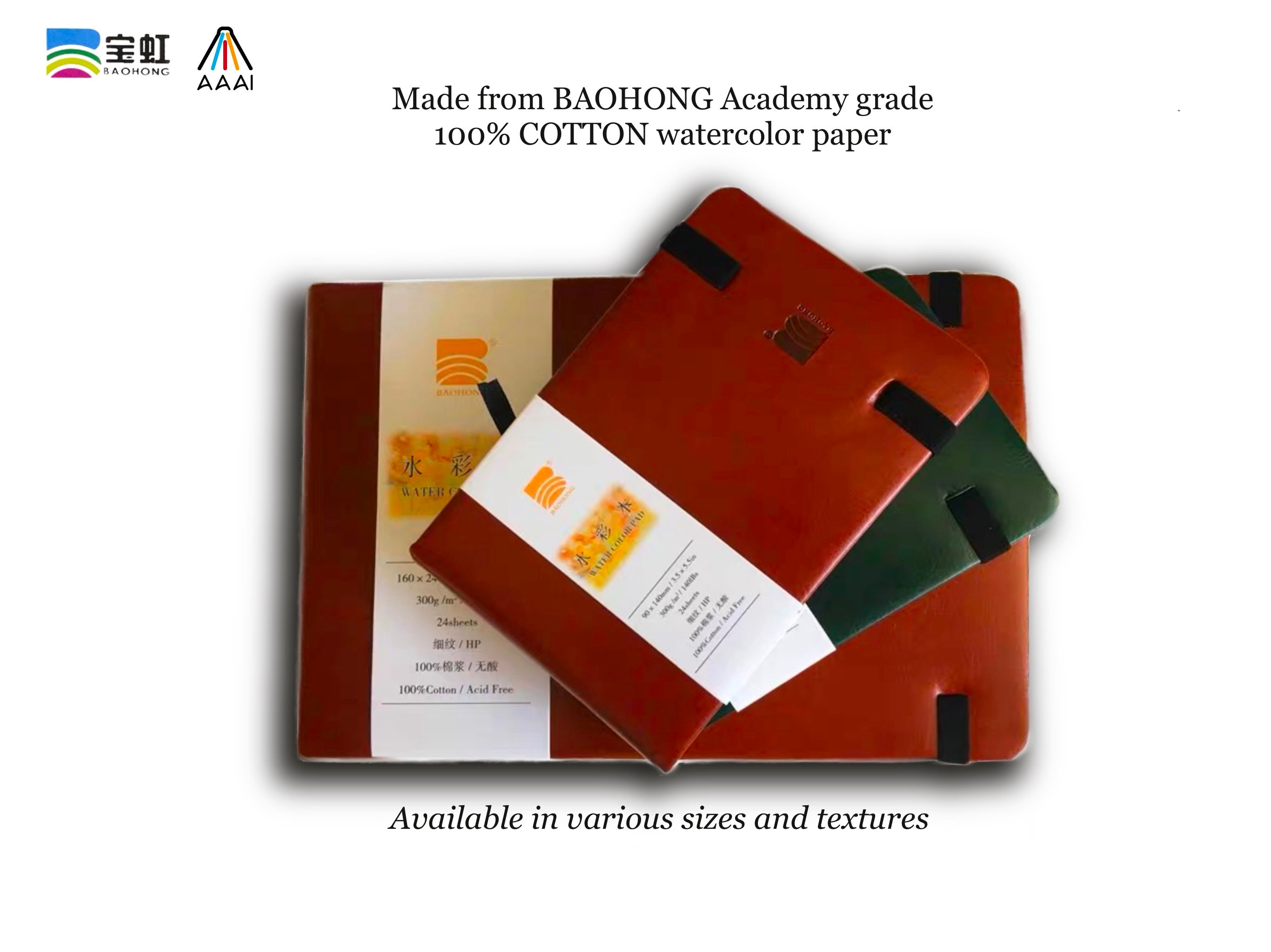 Review: Baohong Watercolour Paper (Student Grade 100% cotton)