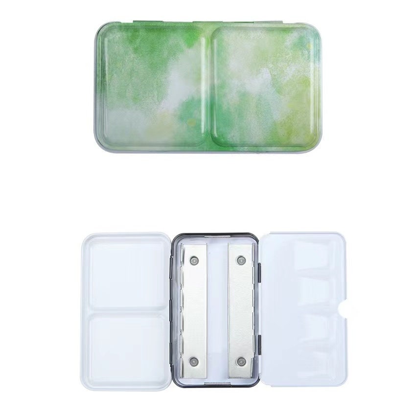 Empty Watercolor Palette Tins