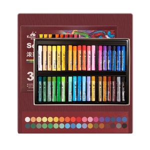 Mungyo Non-Toxic Watercolors Crayons 24 Colors Assorted Set