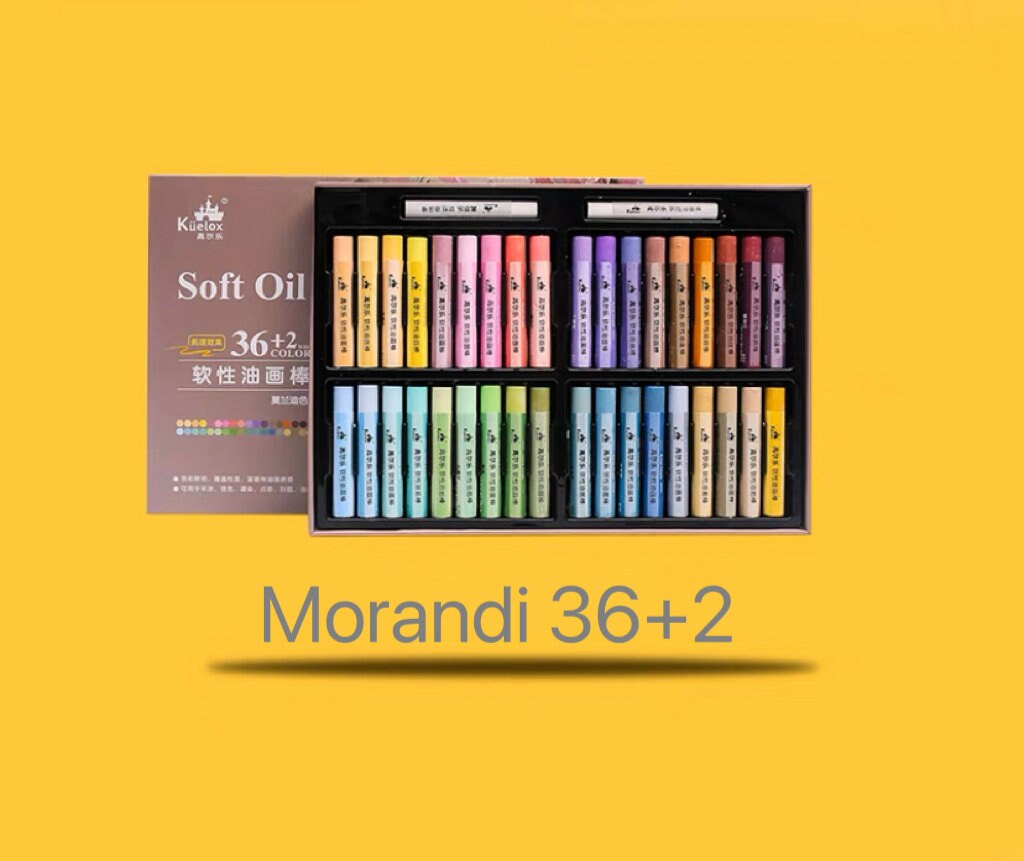 Kuelox Soft oil pastels 36 colors (2020)