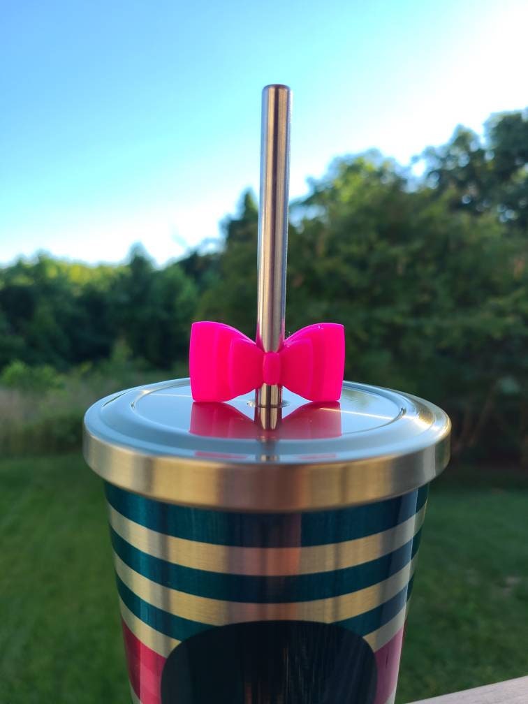 Bow Straw Toppers for Tumbler, Stanley Tumbler Accessories