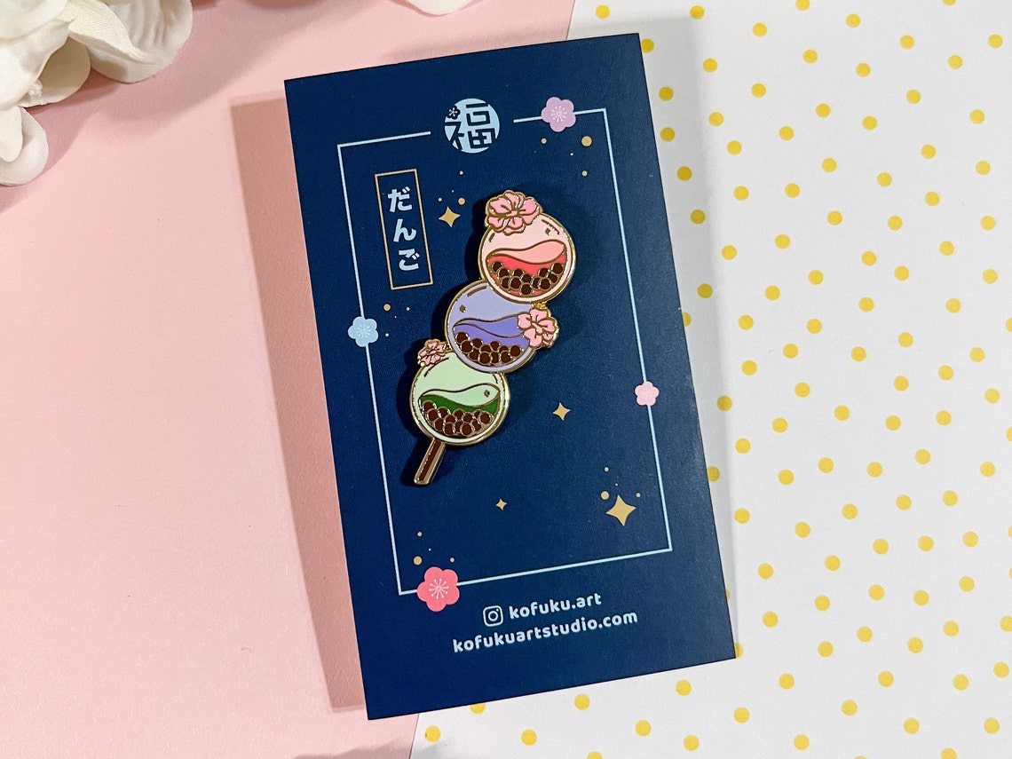 Dango Pin Top 10 Reasons to Buy Enamel Pin - Dango Today | The Grand Collection