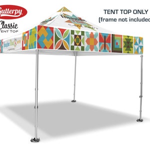 Replacement Tent Top - Fully Customized