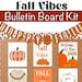 Fall Theme Classroom Decor Bundle Bulletin Board Kit| Farmhouse ...