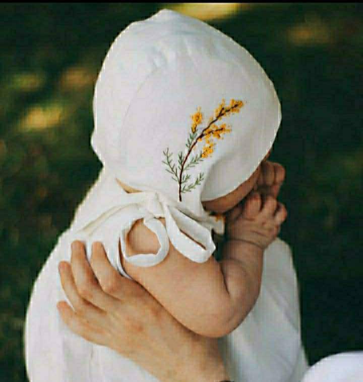 Soft linen baby Bonnet Hand emboidery gift beach hat for babies Beautiful Newborn Gift Handmade clothing white cotton fabric kid clothes