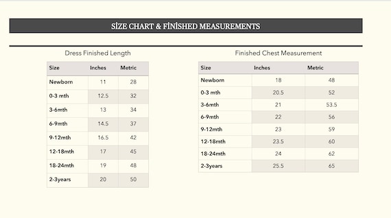 18+ Youth To Adults Size Chart