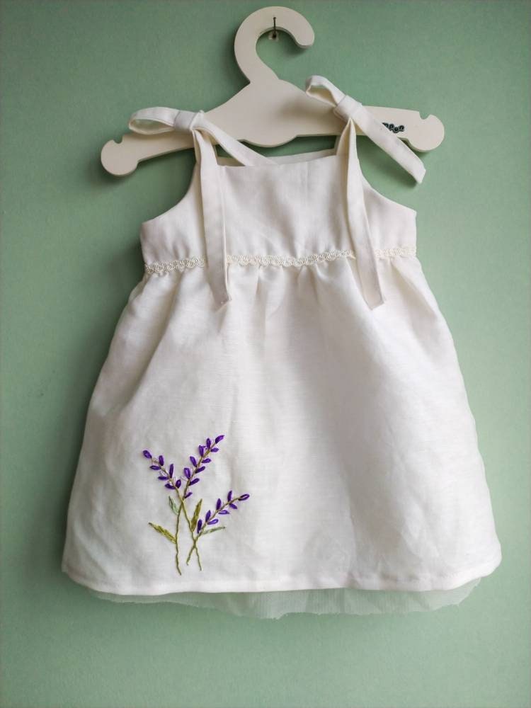 Embroidered clearance baby dress