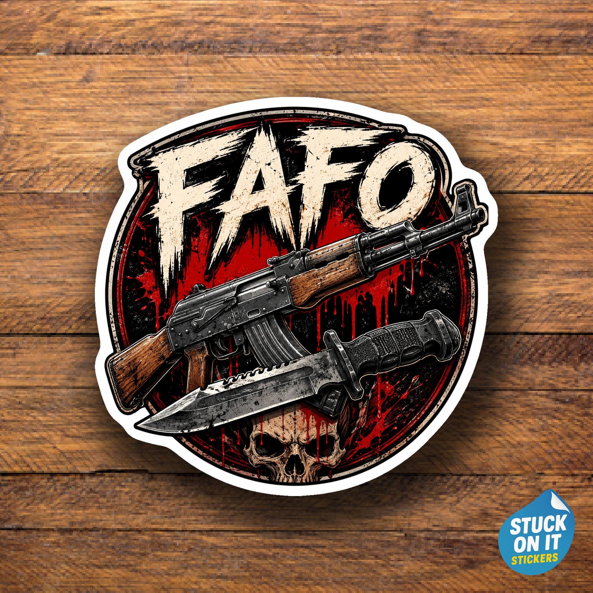 Ak 47 Skull Decal - Etsy