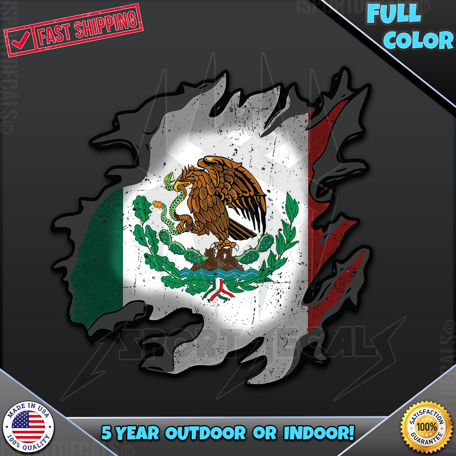 MEXICO FLAG-HELLO KITTY- STICKER DECAL,HELLO KITTY MEXICANA