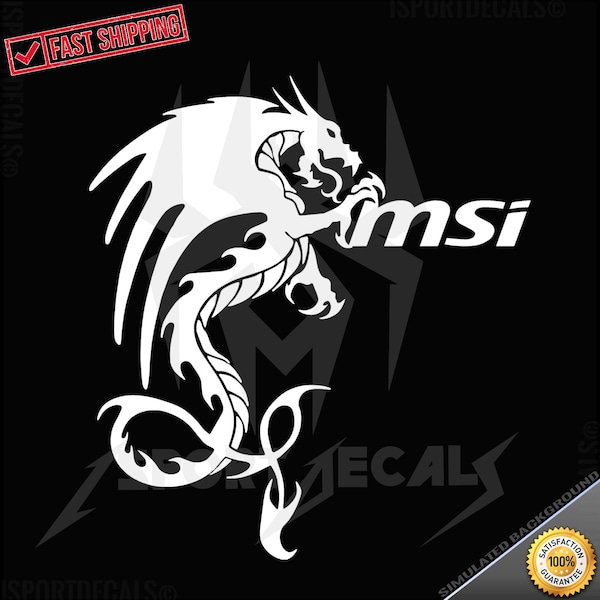 Msi Laptop Skin Etsy