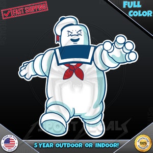 Stay Puft HD 014 Laptop Car Truck Wall Window Car Wall any smooth surface Vinyl Decal Sticker