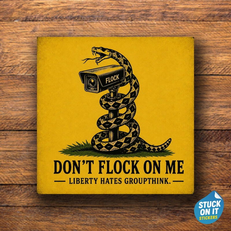 Anti Flock Sticker - Etsy
