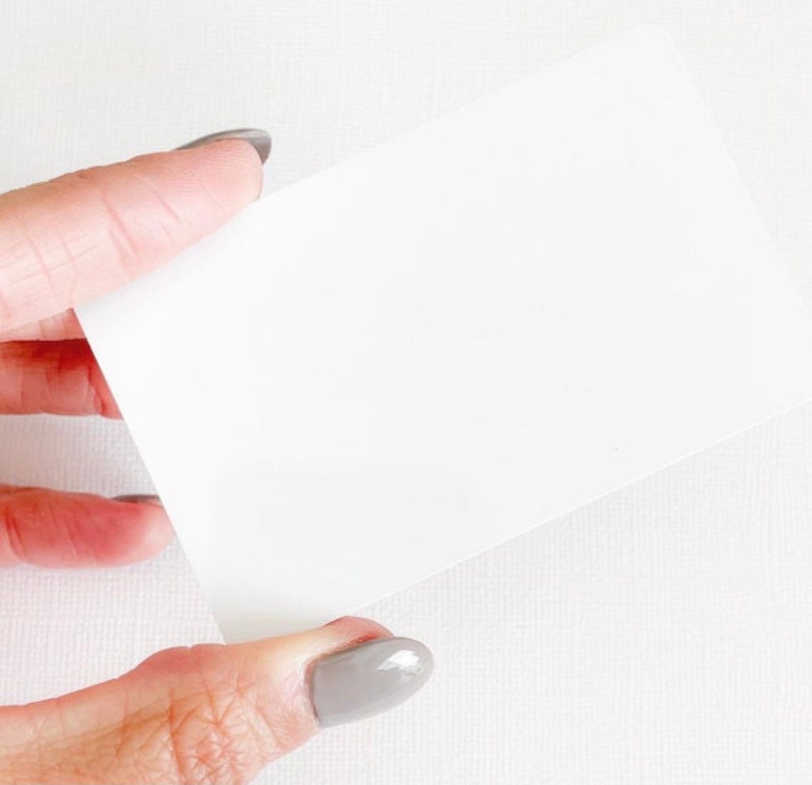 Squeegee Card Card for Polymer Clay Silkscreens Optional Etsy