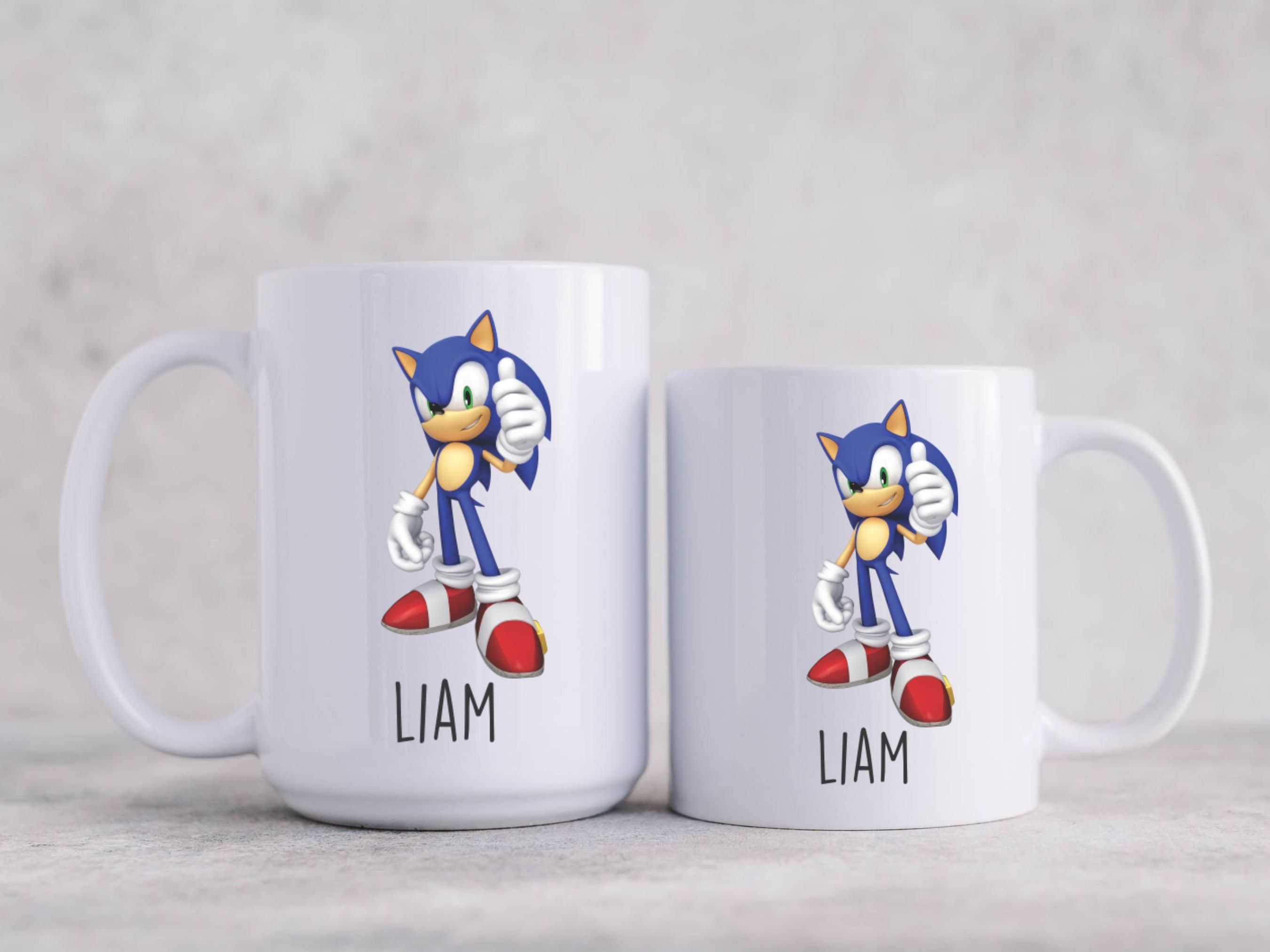 Sonic Mug Personalized Gifts Sonic the Hedgehog -  Norway