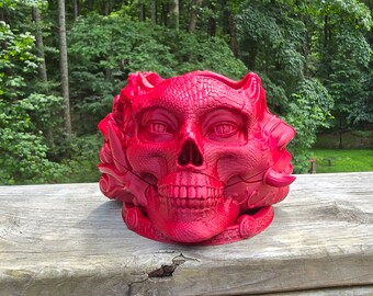 Multi faced Yokai Vase and Fidget with Base