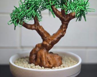 3d printed Bonsai tree Desk organizer with magnets