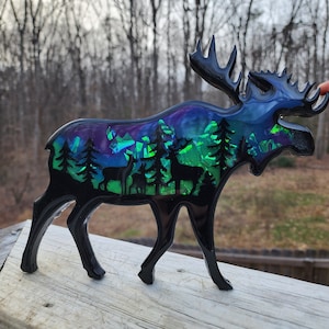 Northern Lights Moose